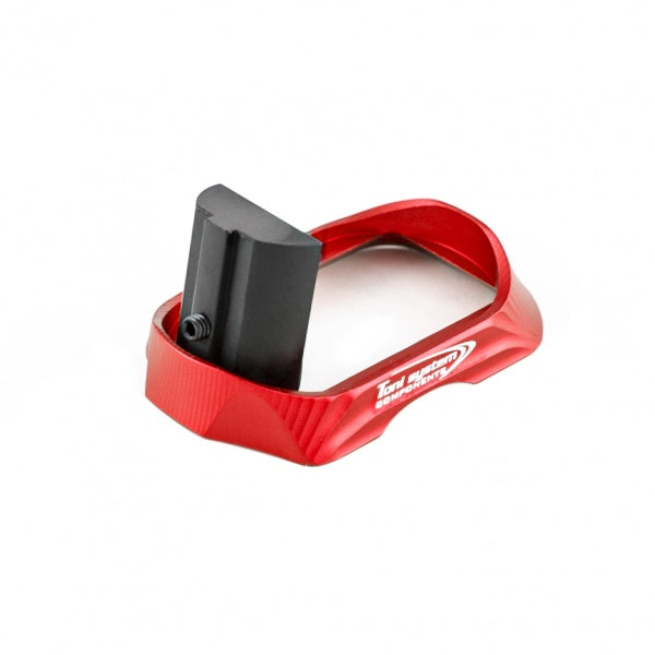 Glock 19 gen.5 alu magwell | Tactical - Piros - Ubitzu