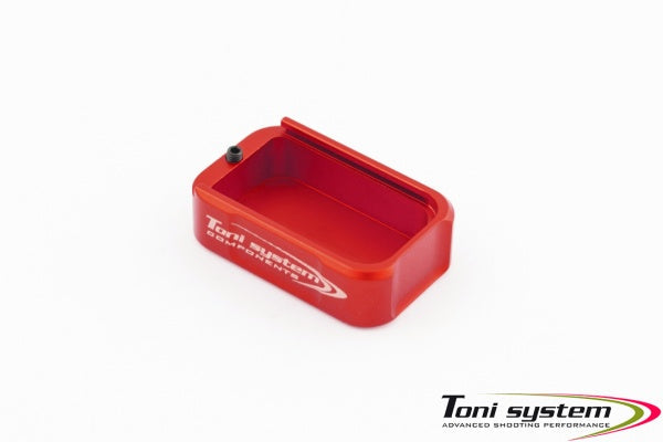 Tanfoglio alu tártalp for Large Frame | +2 rounds - Piros - Ubitzu