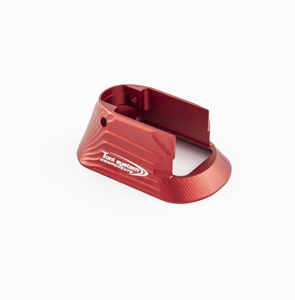 Tanfoglio alu magwell Small Frame-hez - Piros - Ubitzu