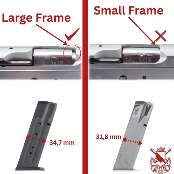 Tanfoglio open alu magwell Small Frame-hez - Ubitzu