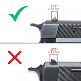 Browning Hi-Power Vigilante állítható irányzékok | blank - Ubitzu