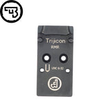 CZ P-10 Optics Ready adapterlemez | Trijicon RMR footprint - Ubitzu