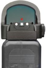 HK VP9 OR & HK SFP9 OR semi-adjustable co-witness sights | white dots - Ubitzu