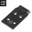 Vöröspontos irányzék adapterlemez Glock MOS | Shield RMSc footprint - Ubitzu