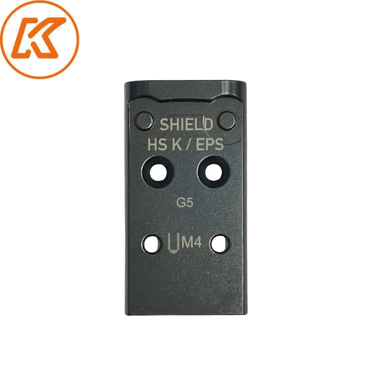Acél vöröspontos irányzék adapterlemez Glock MOS-hoz | Shield RMSc & Holosun K-series footprint - Ubitzu