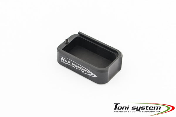 Tanfoglio alu tártalp for Large Frame | +2 rounds - Fekete - Ubitzu