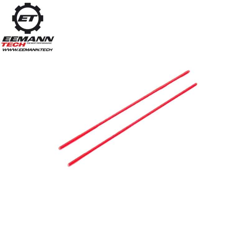 Univerzális száloptikás irányzék betétek | 2 darabos készlet - Piros 1.0 mm - Ubitzu